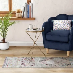 2'4"x7' Runner Distressed Geo Persian Style Rug Blush - Opalhouse™ 5 2'4"x7' Runner Distressed Geo Persian Style Rug Blush - Opalhouse™ -Finest Home Decoration GUEST a6c6e72b ba8a 4b06 86f1 8fee9f00d640