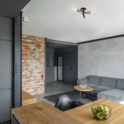 3-Light Shipka Flush Mount Ceiling Light With Antique Brass Accent Matte Black - Globe Electric -Finest Home Decoration GUEST a72a4c4e 6f47 4aed 8a78 f5801790c32b