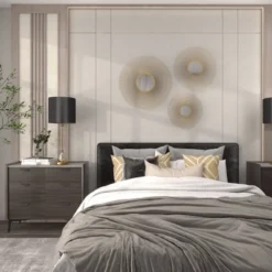 Metal Sunburst Round Wall Decor With Mirror Accent Set Of 3 Gold - Olivia & May 24 Metal Sunburst Round Wall Decor With Mirror Accent Set Of 3 Gold - Olivia & May -Finest Home Decoration GUEST a7a24597 7a26 48d6 923e a8f83bcc39da