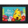 Bee Happy Hive Spring Doormat Beehive Indoor Outdoor 30" X 18" Briarwood Lane -Finest Home Decoration GUEST a9c5209d b3f7 487f bbc5 4ab71b9b9a87