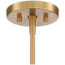 Stiffel Soft Gold Chandelier Lighting 29 1/4" Wide Modern Textured Clear Glass 6-Light Fixture For Dining Room House Kitchen Home -Finest Home Decoration GUEST aac2b43f 2b86 4366 b667 cc3d07251ff7