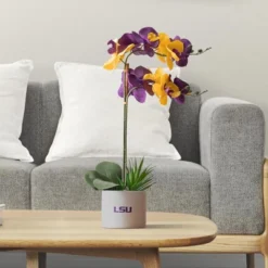 Forever Leaf LSU Artificial Snake, Orchid And Hydrangea Plants 3-Pack Bundle, Indoor Artificial Plant For Home Decor -Finest Home Decoration GUEST ac2e0860 185c 402d bf5d f50fff163cbc