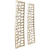 Set Of 2 Aluminum Abstract Cutouts Wall Decors Gold - Olivia & May -Finest Home Decoration GUEST ace3ec3f 2e5b 4ef8 abdd e7576a443764