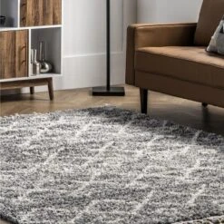 NuLOOM Transitional Kristi Shag Area Rug -Finest Home Decoration GUEST ad041033 8c0a 45c6 b06a ccc03325e3ea
