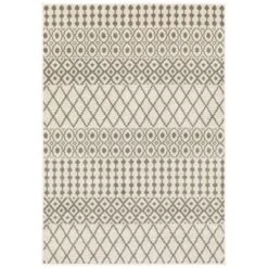 Gabriella Lines Rug Ivory/Gray - Captiv8e Designs -Finest Home Decoration GUEST aea897f0 a974 4da5 8387 122325013f59