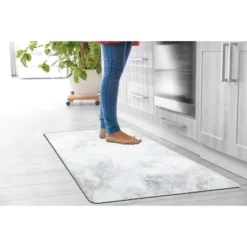 World Rug Gallery Kitchen Marble Pattern Anti Fatigue Standing Mat -Finest Home Decoration GUEST aebb066b eac9 4644 a9f9 7aeb749cfd3b