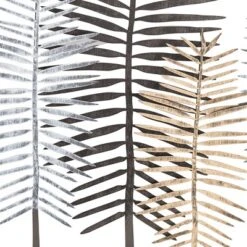 Modern Metal Leaf Wall Decor With Black Frame Black - Olivia & May -Finest Home Decoration GUEST af1bc008 3eed 4f68 8dc2 5d0c6bef16c6