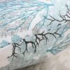 PiccoCasa Throw Pillow Covers Cases Modern Coral Coastal Beach House Linen Cushion Cover For Couch Sofa