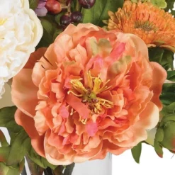 Nearly Natural Peony Silk Arrangement -Finest Home Decoration GUEST afbc5195 fcbe 4c60 b592 510b3e5e435c