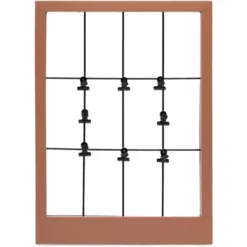 Farmlyn Creek Wall Mounted Brown Picture Frame Wood Photo Frame With Clips (15.7 X 11.4 X 0.59 In) -Finest Home Decoration GUEST b0f5f73e c190 4101 a858 4f681ec97d7e
