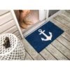 1'4" X 2'4" Anchor Nautical Indoor/Outdoor Coir Doormat Blue/White - Entryways -Finest Home Decoration GUEST b1ac91e0 95bb 4890 ad14 2d31476b7a64