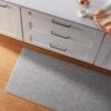 60" X 20" Basketweave Comfort Runner Mat Gray - Threshold™ -Finest Home Decoration GUEST b2089b4b 858b 4ddd af0c 3ed814567020