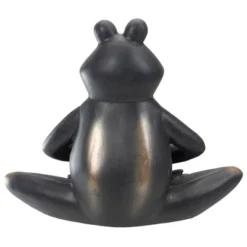 Northlight 11" Yoga Frog In Sukhasana Position Outdoor Garden Statue -Finest Home Decoration GUEST b301dfdc b56f 48c1 ae80 d2a4ccc88365