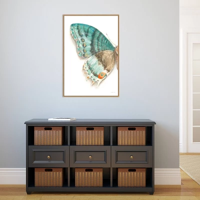 22" X 33" Fragile Wings III By Danhui Nai Framed Canvas Wall Art Light Brown - Amanti Art 7 22" X 33" Fragile Wings III By Danhui Nai Framed Canvas Wall Art Light Brown - Amanti Art - Image 5