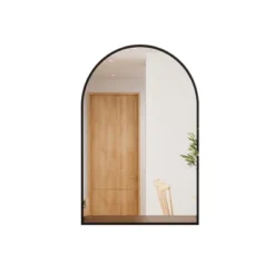 Alani Contemporary 36*24 Arched Wall Mirror,Arch-shaped Wall Mirror With Aluminum Alloy Frame- The Pop Home -Finest Home Decoration GUEST b3cbd023 4381 41b5 a0aa 76896a78ebe8