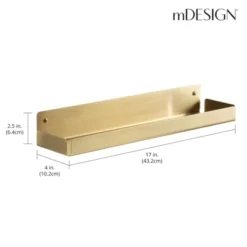 MDesign Metal Household Wall Mount Organizer Storage Basket -Finest Home Decoration GUEST b4d0f923 a299 485a aa9b 62f4c7118b91