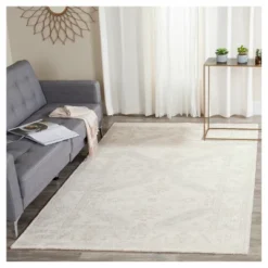 Beige/Blue Abstract Knotted Area Rug - (4'x6') - Safavieh -Finest Home Decoration GUEST b522896c 19dc 4eda 8bc9 f9a9d08ae127