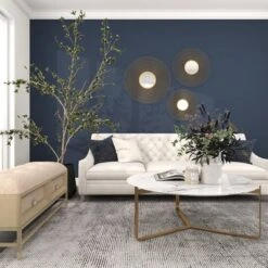 Metal Sunburst Round Wall Decor With Mirror Accent Set Of 3 Gold - Olivia & May 23 Metal Sunburst Round Wall Decor With Mirror Accent Set Of 3 Gold - Olivia & May -Finest Home Decoration GUEST b610e054 daaa 4b4d a2ec 43c0df94663a