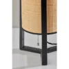 Quinn Table Lantern Wood Black - Adesso -Finest Home Decoration GUEST b69a965c 5bff 4433 b171 43e3059f1be2