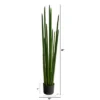 Nearly Natural 4-ft Sansevieria Snake Artificial Plant -Finest Home Decoration GUEST b876bcc3 01d4 4199 ac80 b73aacb36bc6