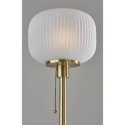 Hazel Floor Lamp Antique Brass - Adesso -Finest Home Decoration GUEST b898b376 3f2b 4f85 b1e1 812ce79ef7ed