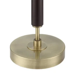 Possini Euro Design Possini Euro® Wyndham Desk Lamp With Glass Shade And Dual USB Ports -Finest Home Decoration GUEST b8ec9895 3267 41e8 8cae 4920fa5cd296