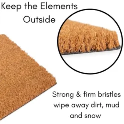 BirdRock Home Beware Of Dog Coir Front Door & Entry Doormat - 18" X 30" -Finest Home Decoration GUEST b95251ee 25cb 4750 8a45 4266277876bf