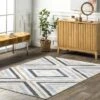 NuLOOM Akari Transitional Diamond Machine Washable Area Rug -Finest Home Decoration GUEST b96a49f0 32e3 40a5 818c 705e0b69b2a8