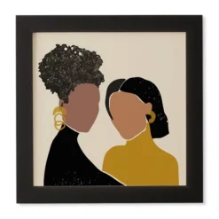 Domonique Brown Black Love No. 1 Framed Wall Art Black - Deny Designs -Finest Home Decoration GUEST bc2e71f4 9a3e 4bb6 938f 21785a14bc56