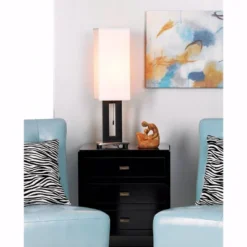 360 Lighting Floating Rectangle Modern Table Lamp 30" Tall Black Metal Open Frame White Fabric Box Shade For Bedroom Living Room Bedside Nightstand 13 360 Lighting Floating Rectangle Modern Table Lamp 30" Tall Black Metal Open Frame White Fabric Box Shade For Bedroom Living Room Bedside Nightstand -Finest Home Decoration GUEST bc833856 be0b 40a8 a477 cb279adafaa8