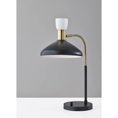 Patrick Table Lamp Black - Adesso 3 Patrick Table Lamp Black - Adesso