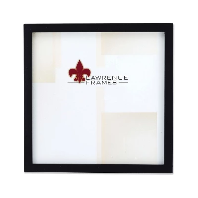 Lawrence Frames 10" X 10" Wooden Black Picture Frame 755510 3 Lawrence Frames 10" X 10" Wooden Black Picture Frame 755510