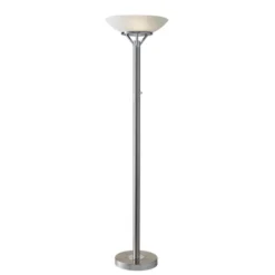 71.5" Expo Floor Lamp Silver - Adesso -Finest Home Decoration GUEST c0216f7e cda7 48fc 956b cc7f61a21d38