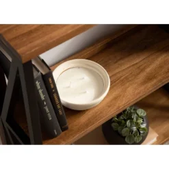 25" X 28" Rigby Wood Decorative Wall Shelf Rustic Brown/Black - Kate & Laurel All Things Decor -Finest Home Decoration GUEST c28b9434 276a 46c6 bc38 8f2a5b997bbb