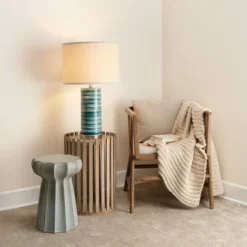 Casey Table Lamp Turquoise Blue - Splendor Home -Finest Home Decoration GUEST c2fc9ea9 e47a 46f0 be52 70a2ade4075e