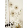 Contemporary Metal Starburst 3D Wall Decor Set Of 3 Gold - Olivia & May
