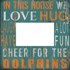 NFL Fan Creations 10x10 In. This House Frame -Finest Home Decoration GUEST c49bb32d b02a 4f31 b066 a36f0408a421