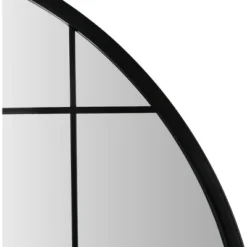 Simmie Mirror - Black - Safavieh -Finest Home Decoration GUEST c4a09da6 f594 43b5 8520 164478b2adde