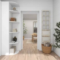 Wood Scroll Door Inspired Panel Wall Decor With Mesh Netting Cream - Olivia & May -Finest Home Decoration GUEST c54a4b2d 372a 4655 beed c03fa7295d61