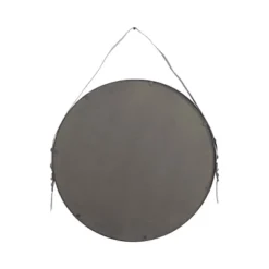 Industrial Metal Round Wall Mirror Black - Olivia & May -Finest Home Decoration GUEST c5a4d2d3 8722 47da b5ee fca31bed4fba