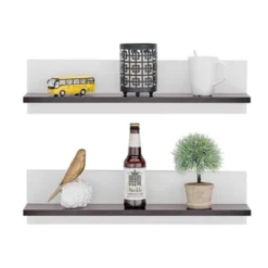 23.62" Set Of 2 Repose Display Photo Ledge Shelves - Danya B. 28 23.62" Set Of 2 Repose Display Photo Ledge Shelves - Danya B. -Finest Home Decoration GUEST c658181d 6db2 4adf b200 f94ae60c9d69