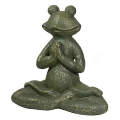 Northlight 14" Gold Verdigris Yoga Frog Outdoor Garden Statue 9 Northlight 14" Gold Verdigris Yoga Frog Outdoor Garden Statue -Finest Home Decoration GUEST c659921e 8027 4c33 ad50 6e52d74d54dc