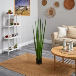 Nearly Natural 4-ft Sansevieria Snake Artificial Plant -Finest Home Decoration GUEST c735f41a 5ece 41ef b875 b3cc09d57fac
