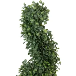 Northlight 3' Artificial Two-Tone Boxwood Spiral Topiary Tree With Round Pot, Unlit -Finest Home Decoration GUEST c7a180a2 64ab 4727 bbdf dffee3093e26