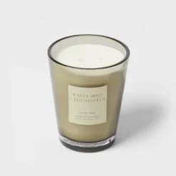 Colored Vase Glass With Dustcover Watermint And Eucalyptus Candle Green - Threshold™ 11 Colored Vase Glass With Dustcover Watermint And Eucalyptus Candle Green - Threshold™ -Finest Home Decoration GUEST c7ced8f8 1486 4167 bf53 4e77271a3df4