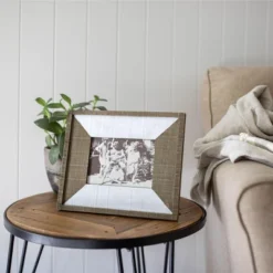 5x7 Inches White Wood & Glass Photo Frame - Foreside Home & Garden -Finest Home Decoration GUEST c98575ac 5f5d 492a a2a2 a9ace75294a2