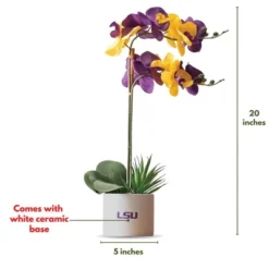 Forever Leaf LSU Artificial Snake, Orchid And Hydrangea Plants 3-Pack Bundle, Indoor Artificial Plant For Home Decor -Finest Home Decoration GUEST ca129276 6224 4d61 b011 1cf7626202ce