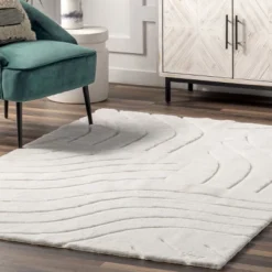 NuLOOM Camari Contemorary Faux Rabbit Machine Washable Area Rug -Finest Home Decoration GUEST cc1653e9 98f0 4806 8536 368242fdeee5