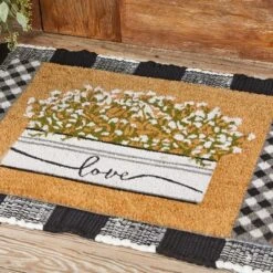 Park Designs Bouquet Of Grace Doormat 1'6''x2'6''