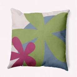 16"x16" Bold Flowers Square Throw Pillow - E By Design -Finest Home Decoration GUEST ce5d94d3 821d 4c9d b149 a507de338f16